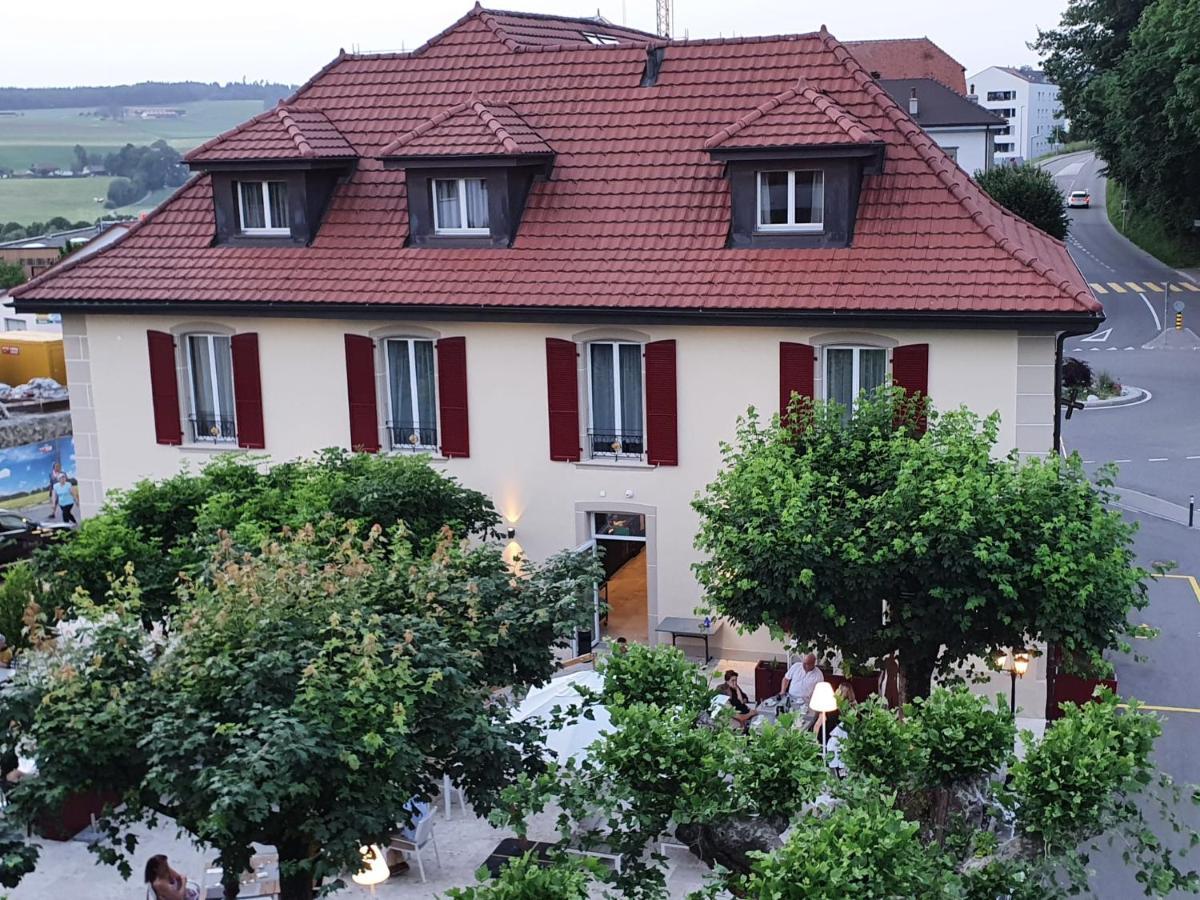 La Belle-Croix Hotel Romont Exterior foto